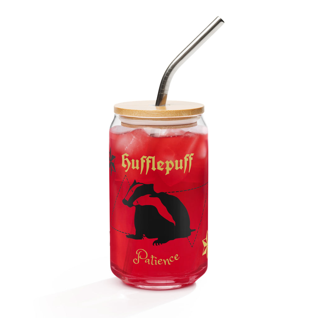 Harry Potter Wizard Collection Hufflepuff House Glass Cup