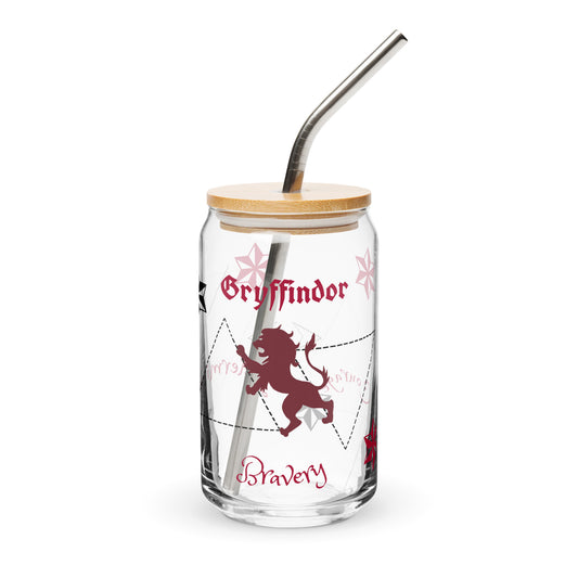 Harry Potter Wizard Collection Gryffindor House Glass Cup