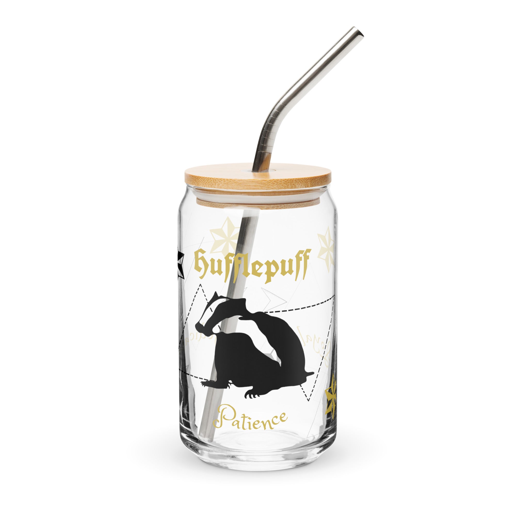 Harry Potter Wizard Collection Hufflepuff House Glass Cup
