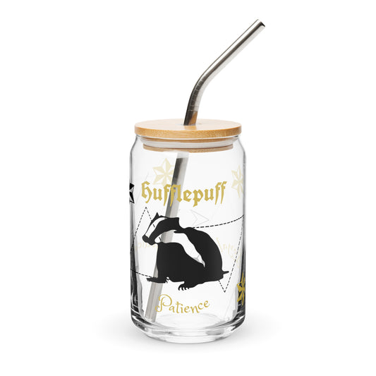 Harry Potter Wizard Collection Hufflepuff House Glass Cup